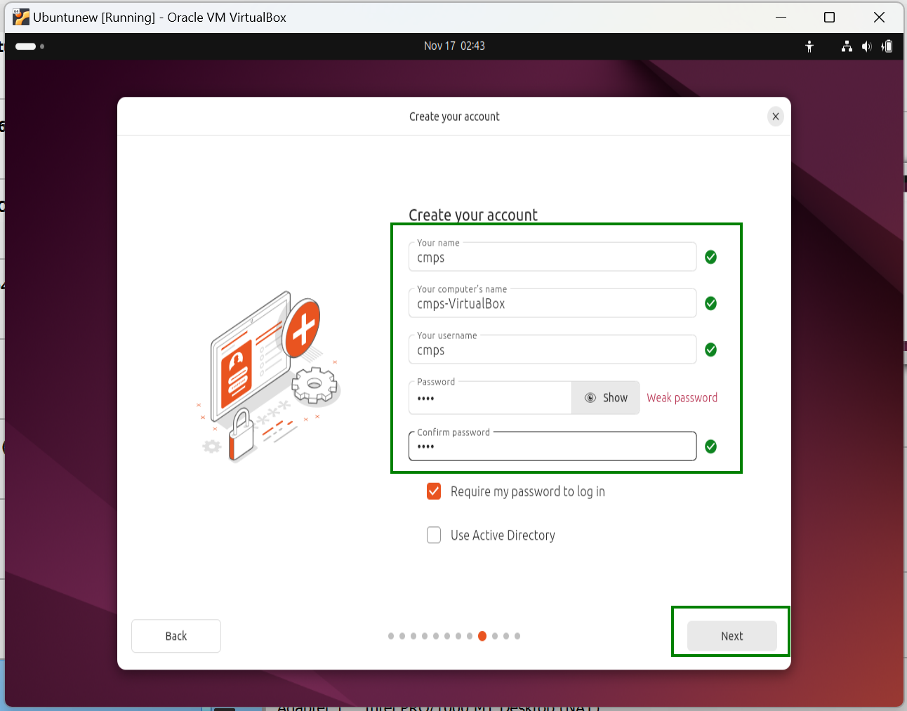 Select Ubuntu