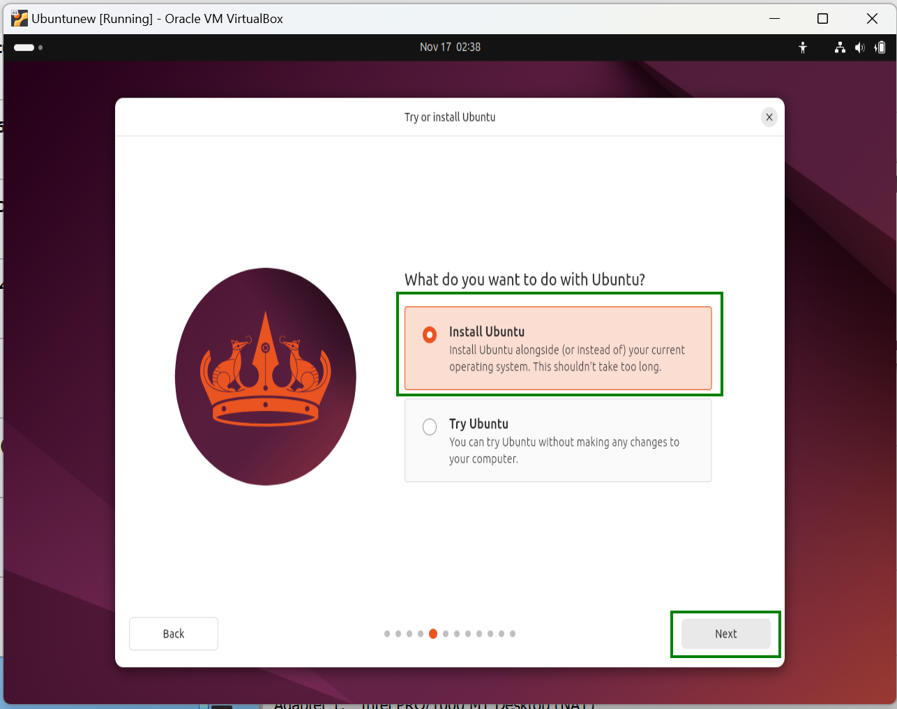 Ubuntu Installation