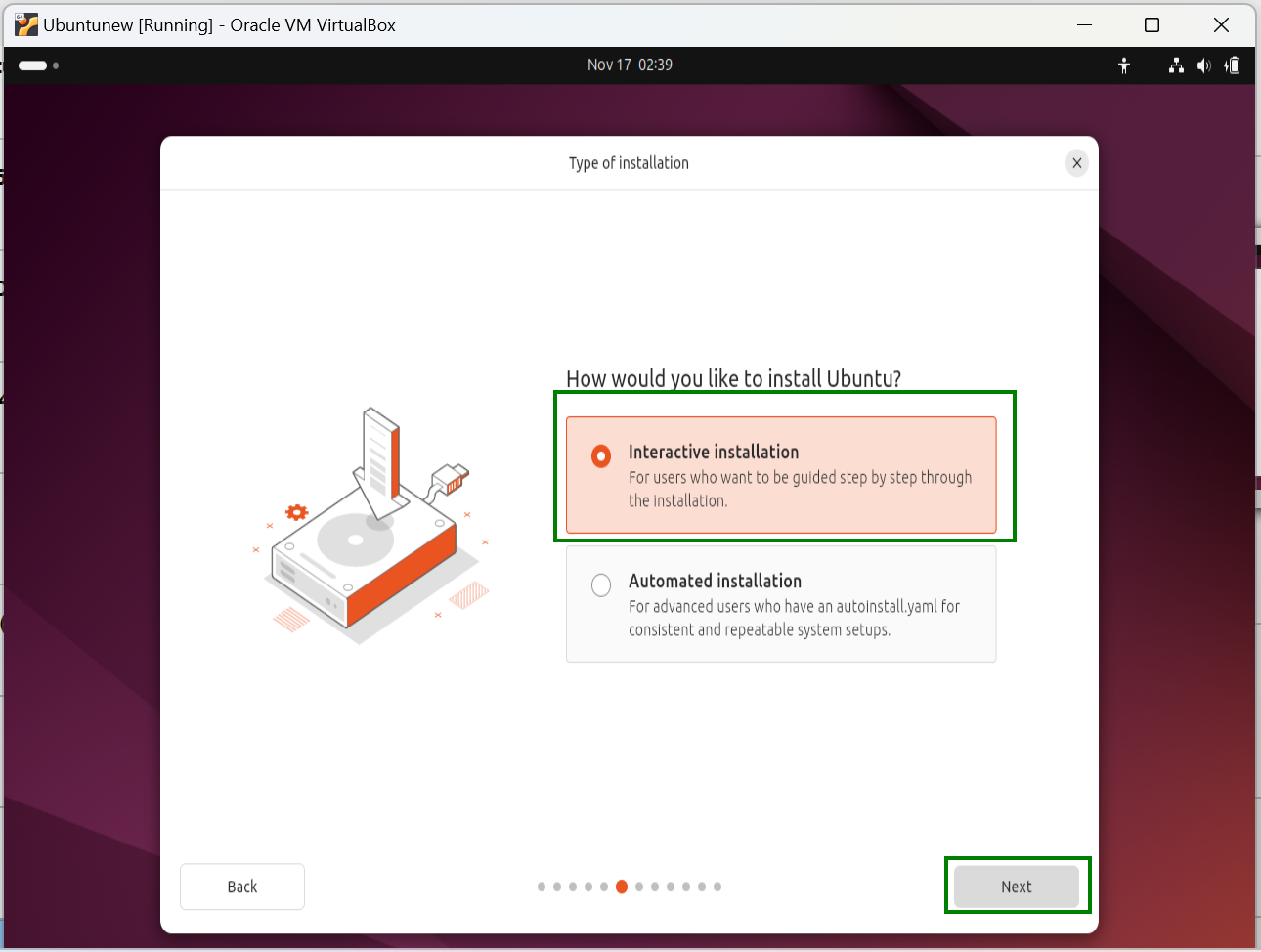 Ubuntu installation