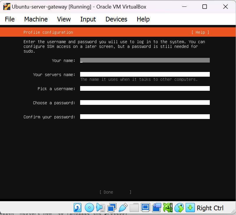 Select Ubuntu