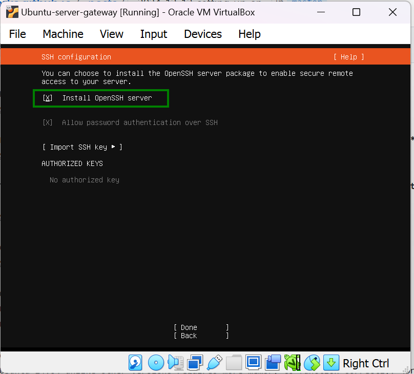 Select Ubuntu