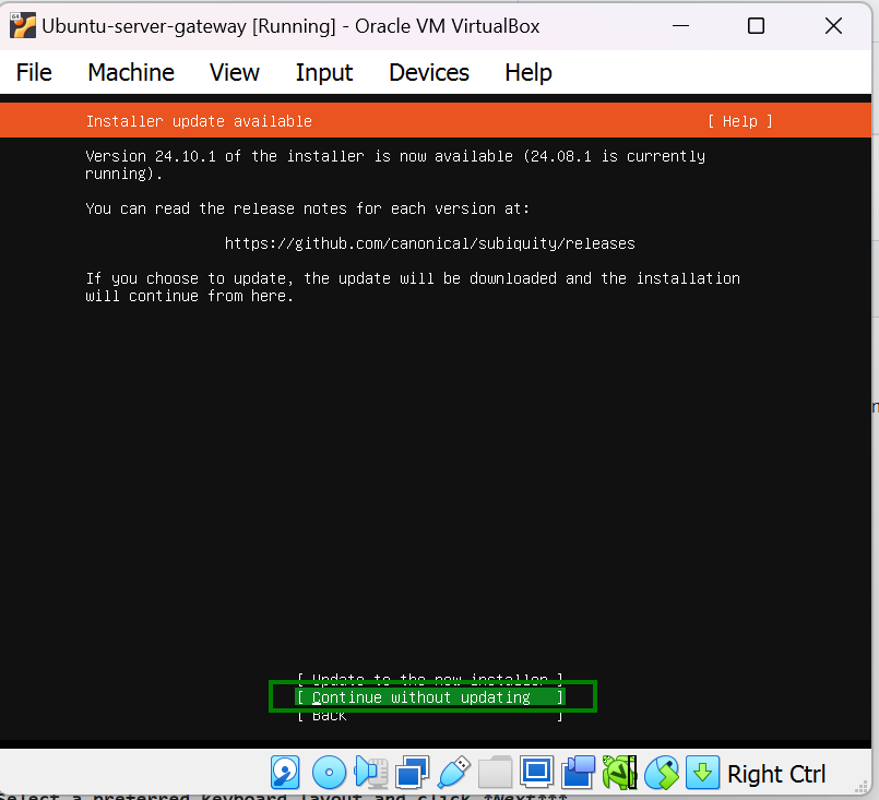 Ubuntu Installation