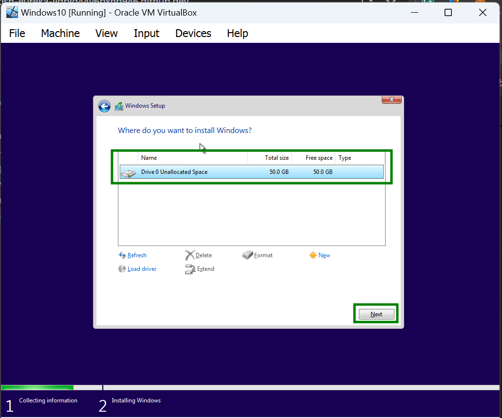 Windows10 creation