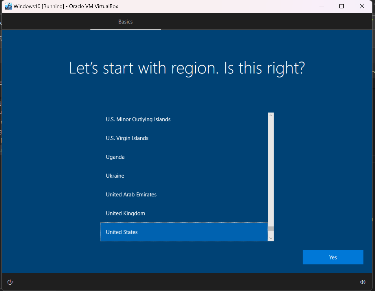 Windows10 creation