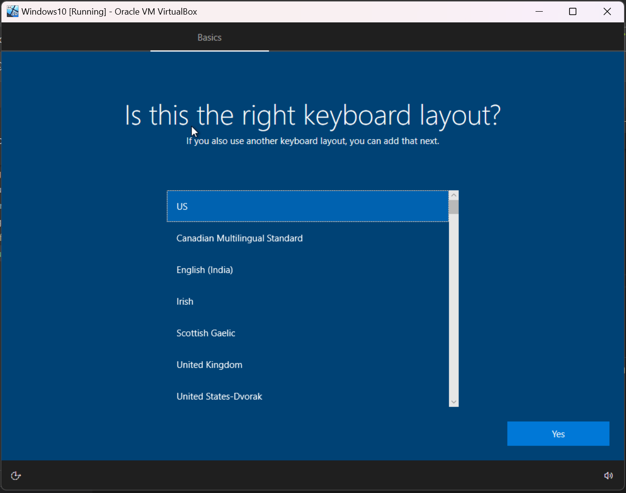 Windows10 creation