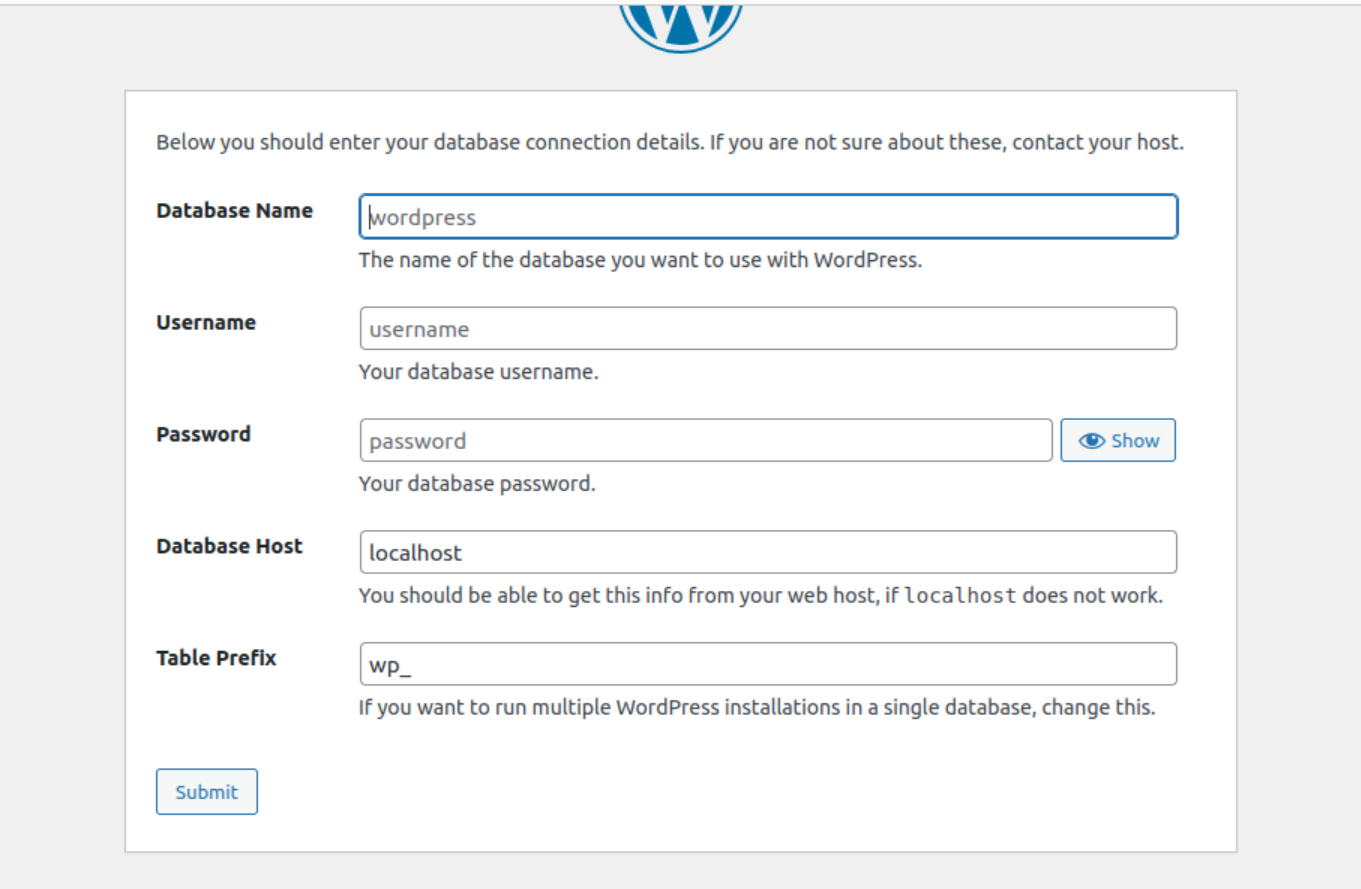 Alt img 'wordpress installation'